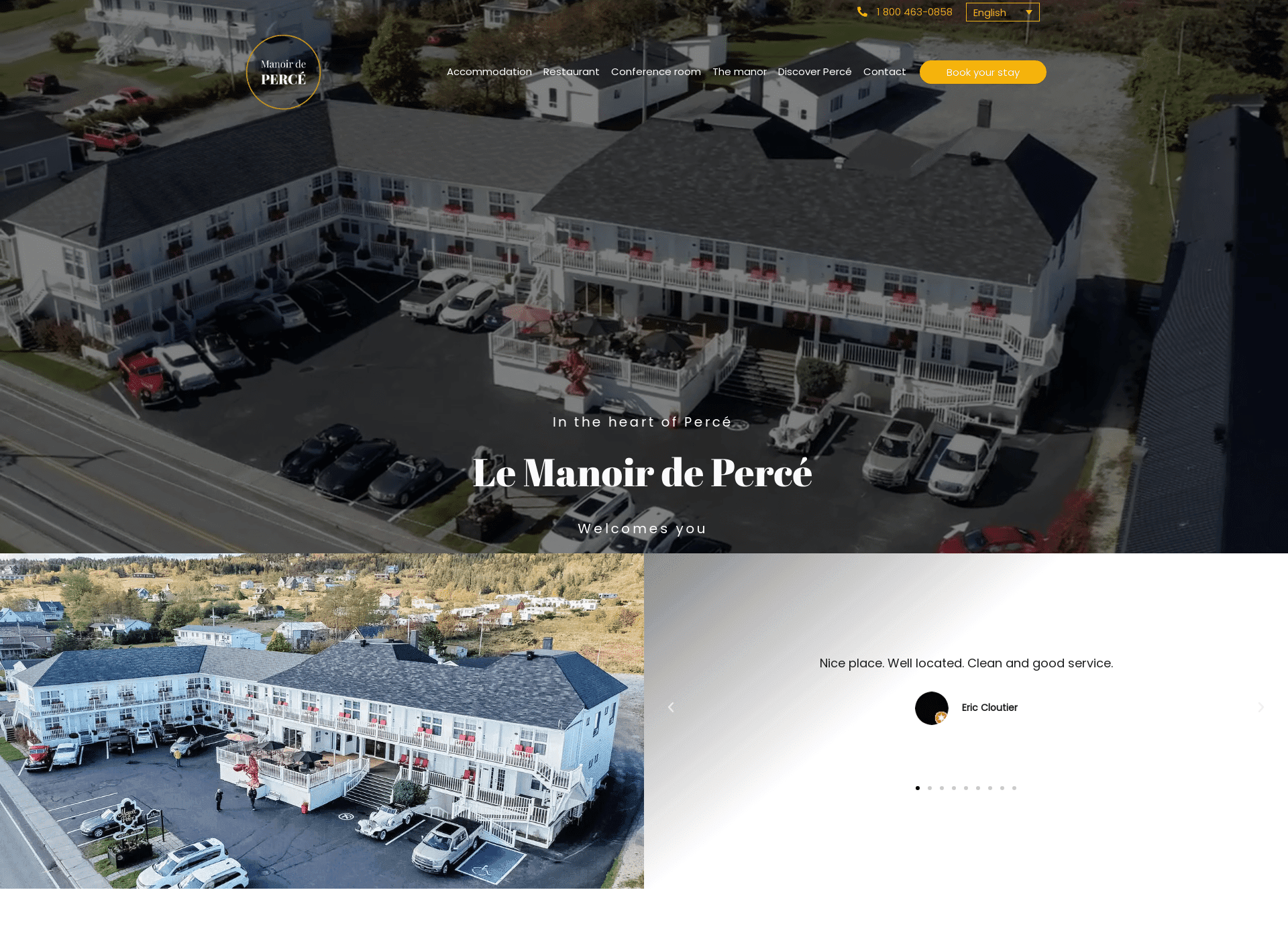 Portfolio - Home Manoir De Perce - SGT Marketing