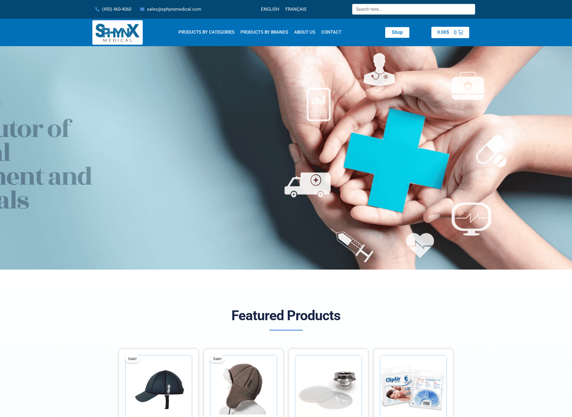 Portfolio - Home Sphynx Medical - SGT Marketing